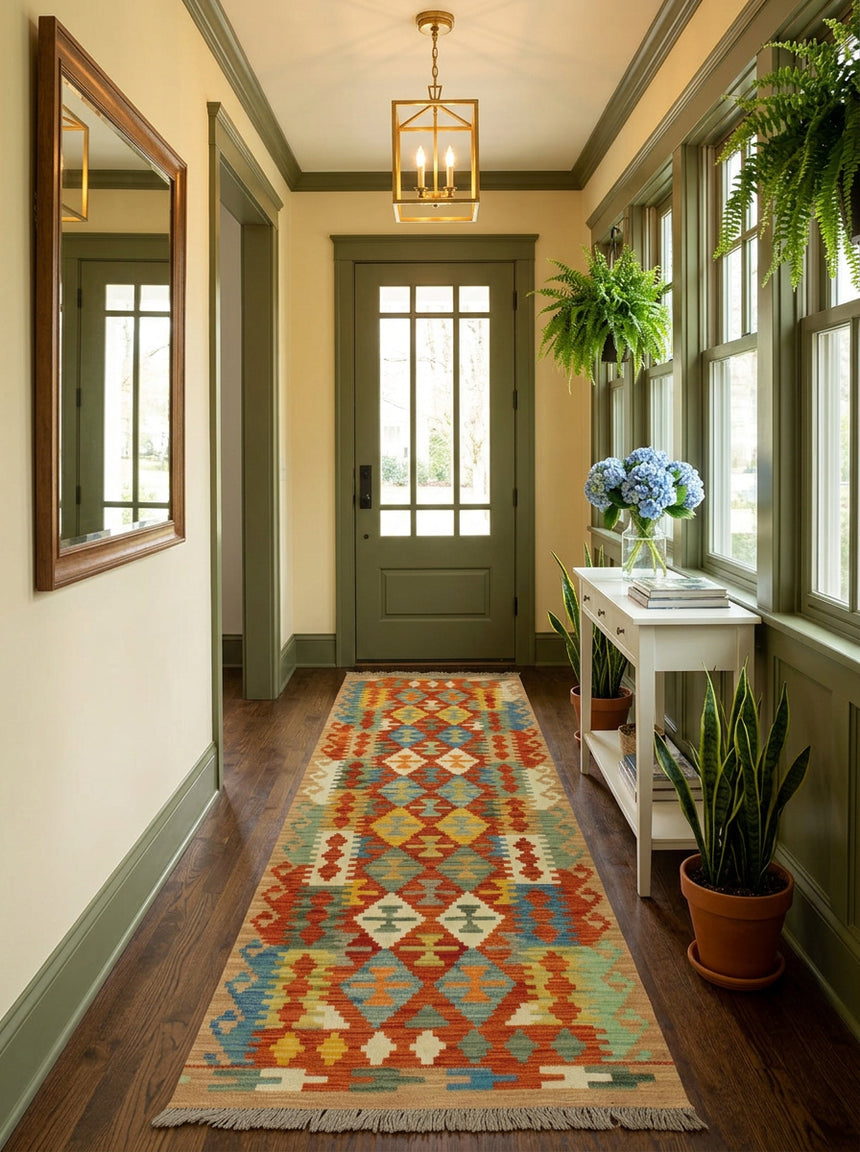 Kilim Afghan | 250 x 89 cm