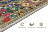 Alfombra Diseño Kazak Lavable