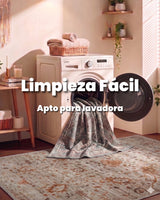 Alfombra Diseño Vintage Lavable