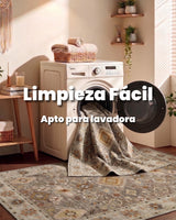 Alfombra Diseño Vintage Lavable
