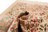 Alfombra persa de seda pura Qom | 155 x 99 cm