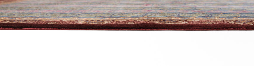 Alfombra persa de seda pura Qom | 122 x 83 cm