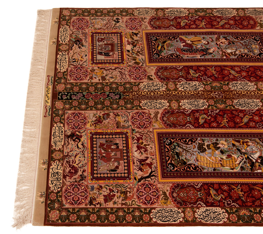 Alfombra persa Isfahan Samavi | 260 x 185 cm