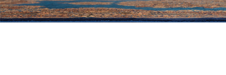 Alfombra persa de seda pura Qom | 153 x 99 cm