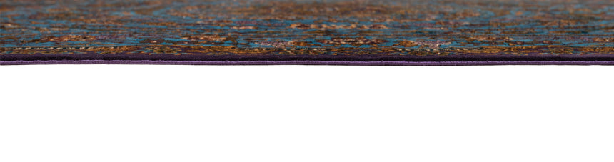 Alfombra persa de seda pura Qom | 155 x 100 cm