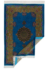 Alfombra persa de seda pura Qom | 190 x 127 cm