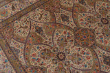 Alfombra persa de seda pura Qom | 308 x 196 cm