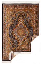 Alfombra persa de seda pura Qom | 307 x 200 cm