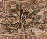 Alfombra persa de seda pura Qom | 300 x 294 cm