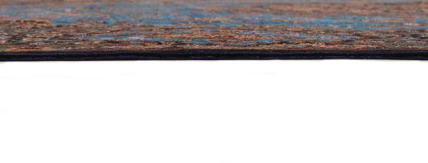 Alfombra persa de seda pura Qom | 308 x 207 cm