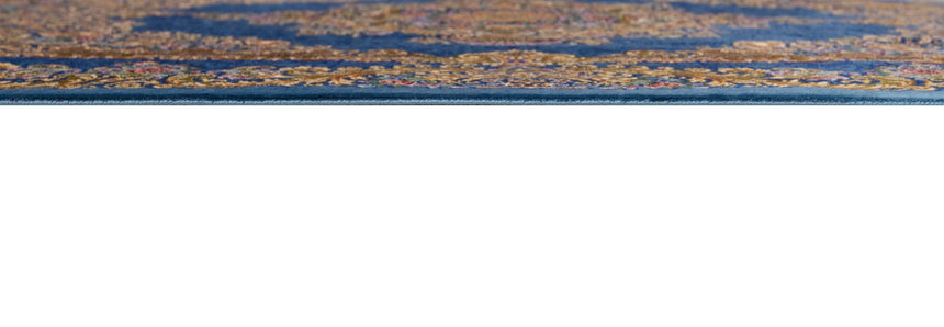 Alfombra persa de seda pura Qom | 120 x 79 cm