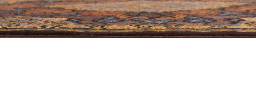 Alfombra persa de seda pura Qom | 123 x 80 cm