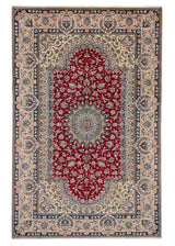 Alfombra persa Nain 9La | 304 x 195 cm