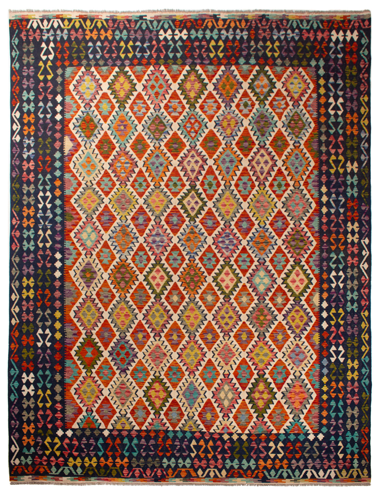 Kilim Afgano | 390 x 307 cm