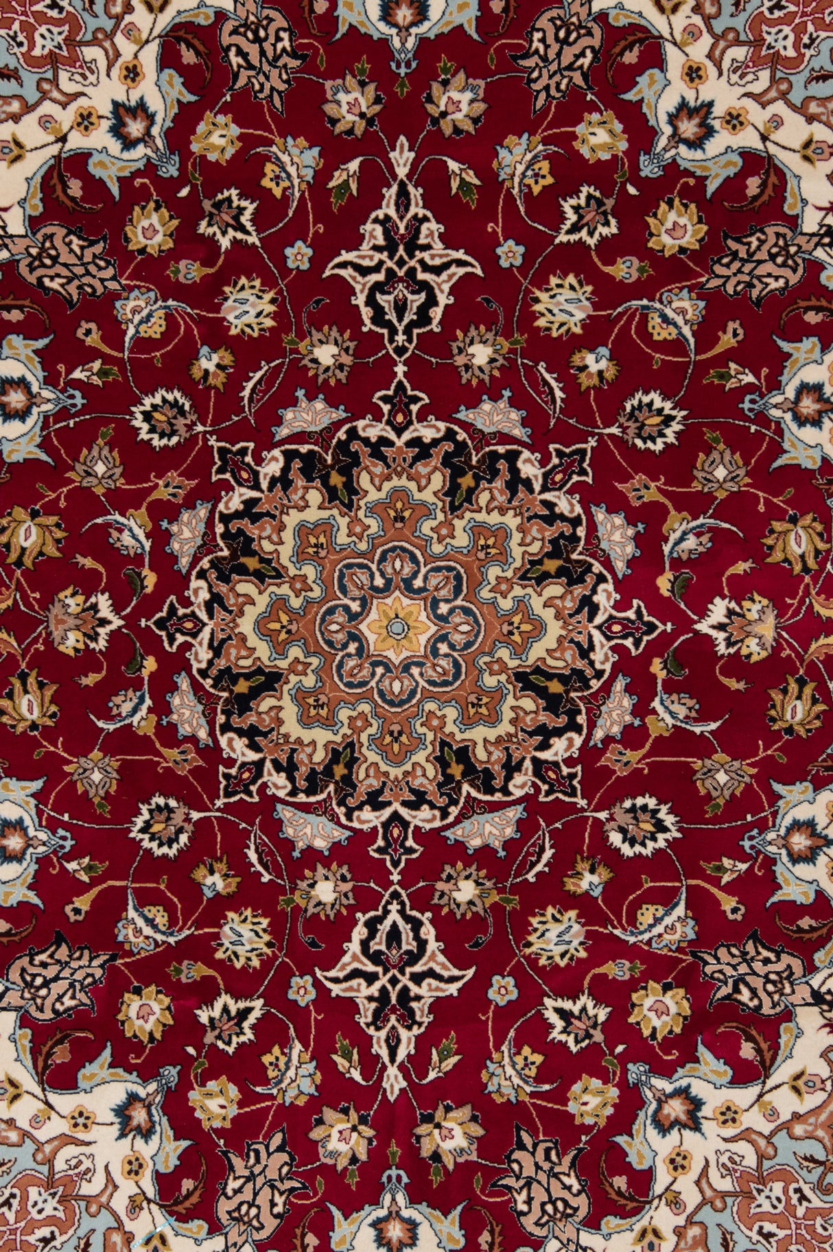 Carpetes persas Tabriz 50Raj | 209 x 157 cm