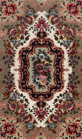 Carpetes persas Tabriz 50Raj | 216 x 155 cm