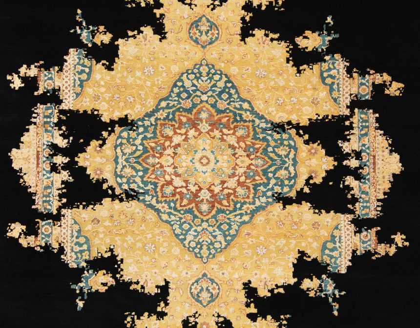 Alfombra persa, 300 x 250 ,lana  | 307 x 242 cm