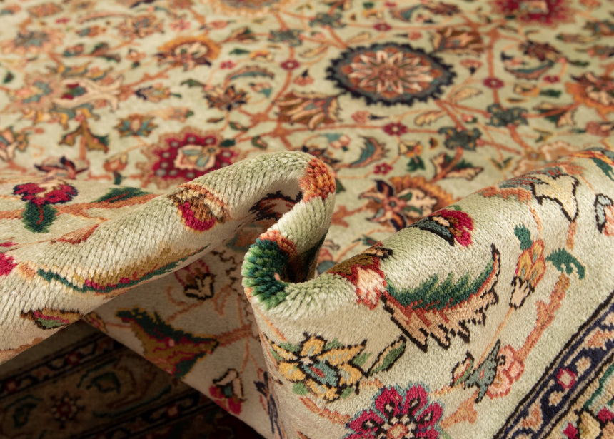 Tabriz do tapete persa | 397 x 304 cm