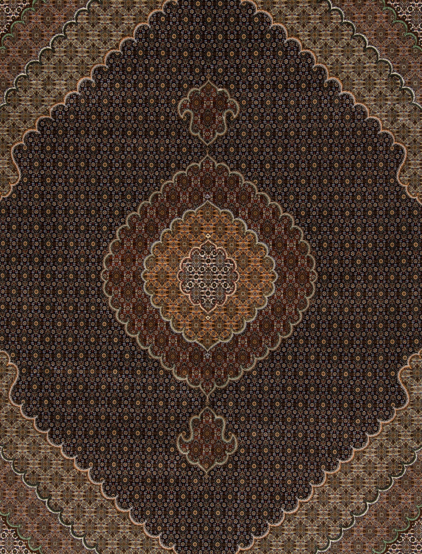 Alfombra persa Tabriz 50Raj | 305 x 252 cm