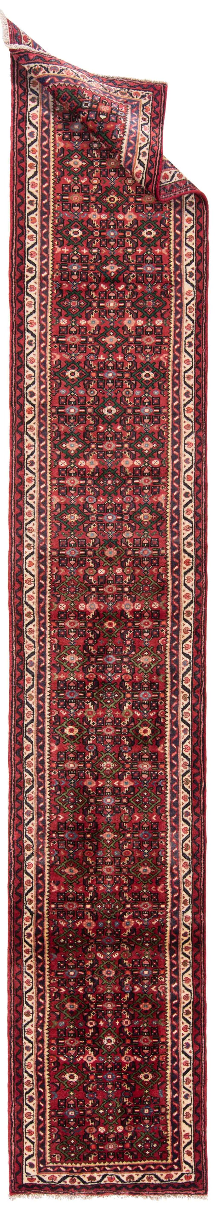 Alfombra persa Hamedan | 399 x 67 cm