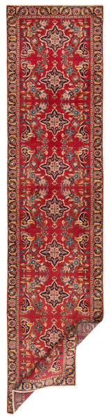 Alfombra persa Kashan | 403 x 95 cm