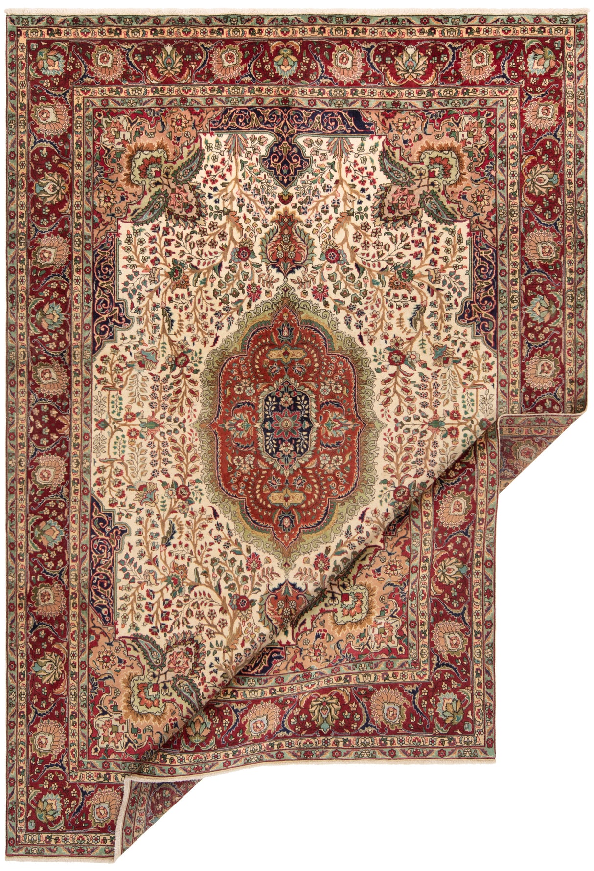 Tabriz do tapete persa | 348 x 240 cm