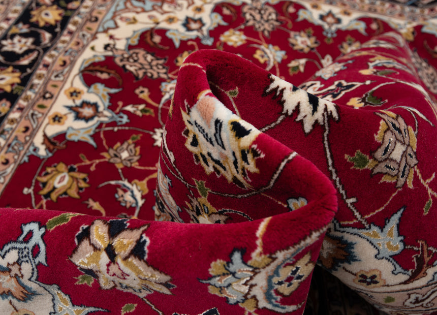 Alfombra persa Tabriz 50Raj | 209 x 157 cm