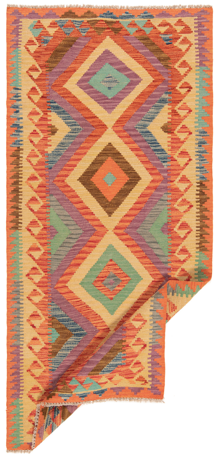 Kilim afgano | 204 x 97 cm
