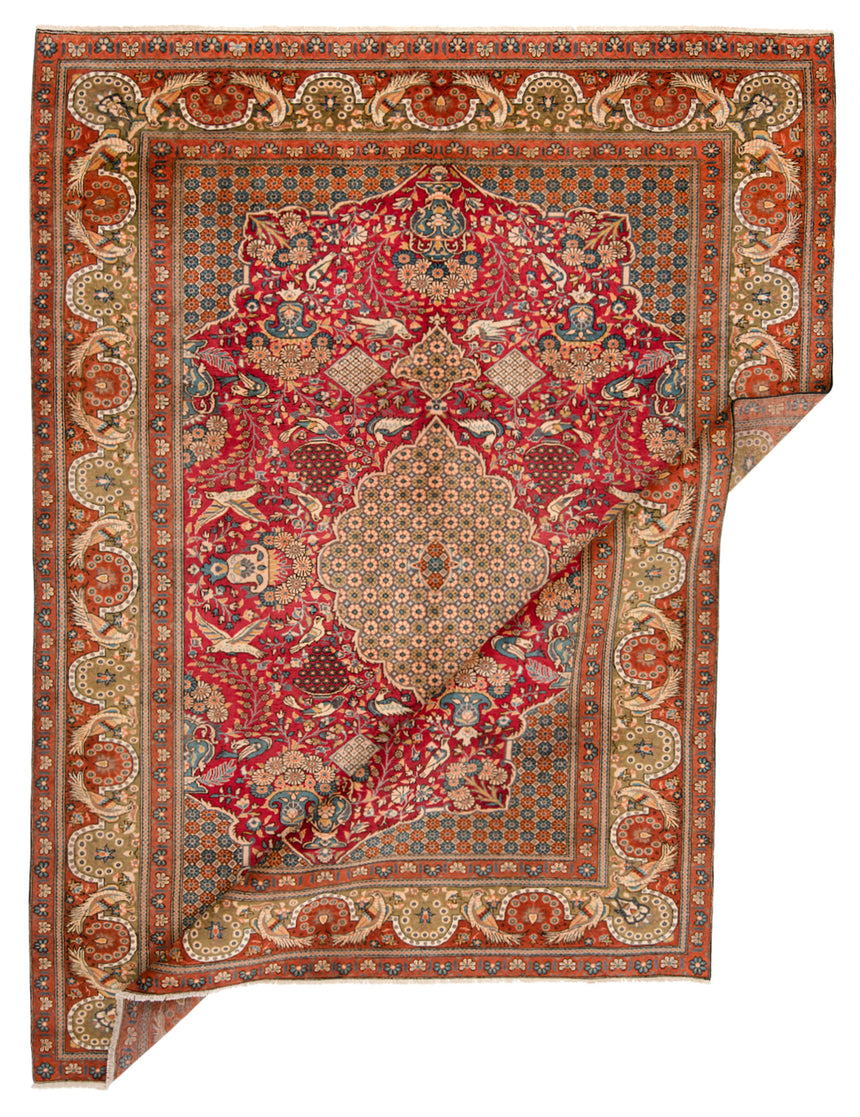 Alfombra persa Qom | 380 x 285 cm