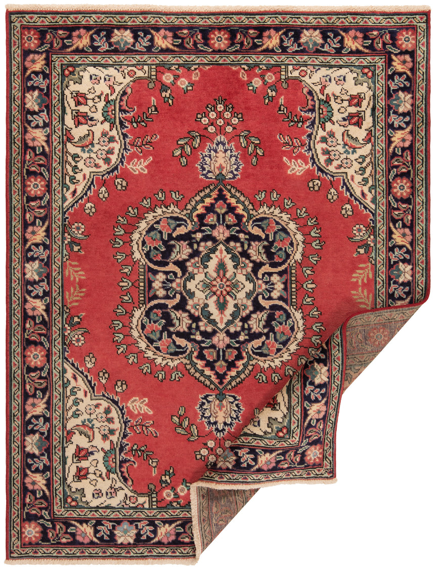 Alfombra persa Tabriz | 185 x 140 cm