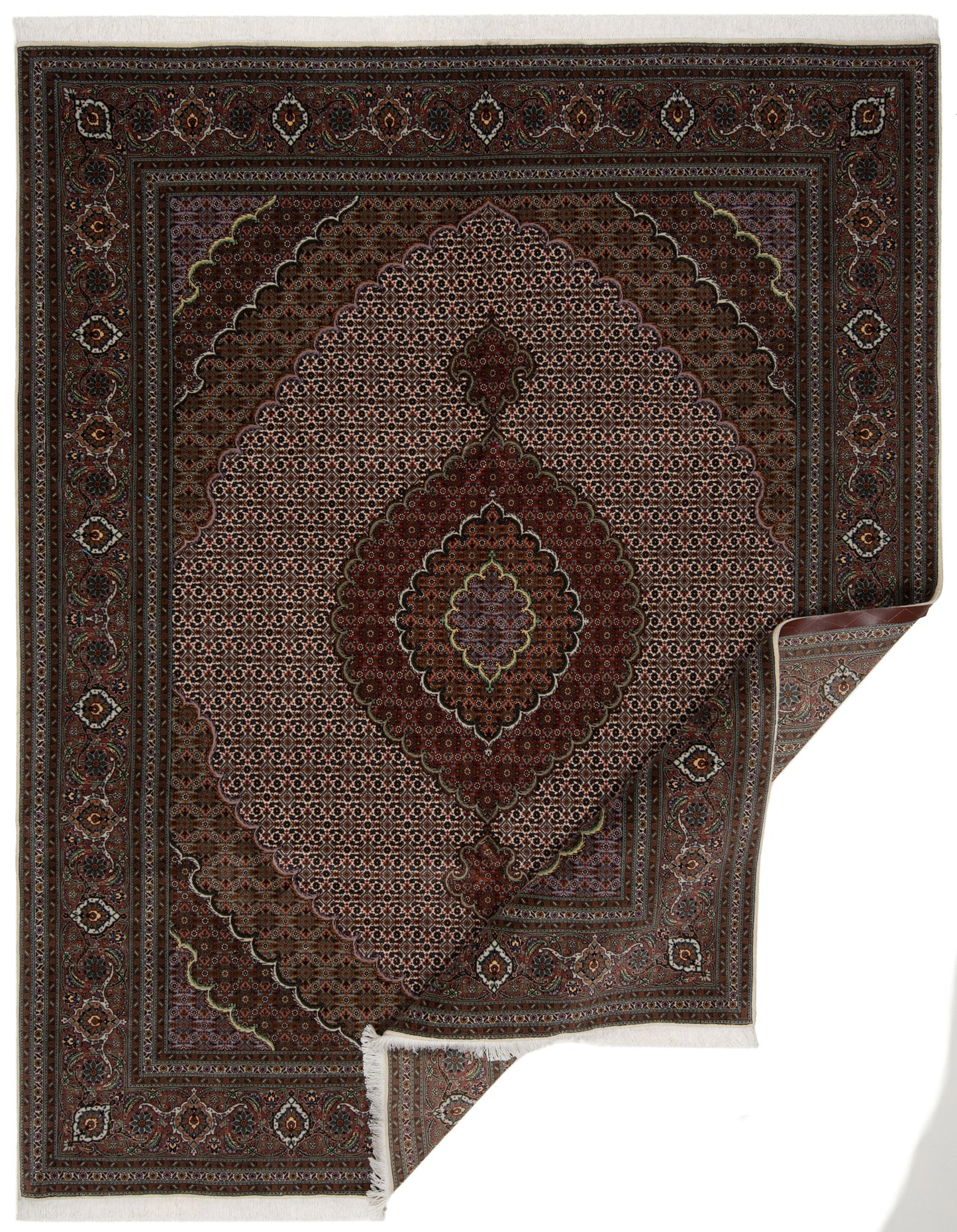Alfombra persa Tabriz 50Raj | 255 x 202 cm