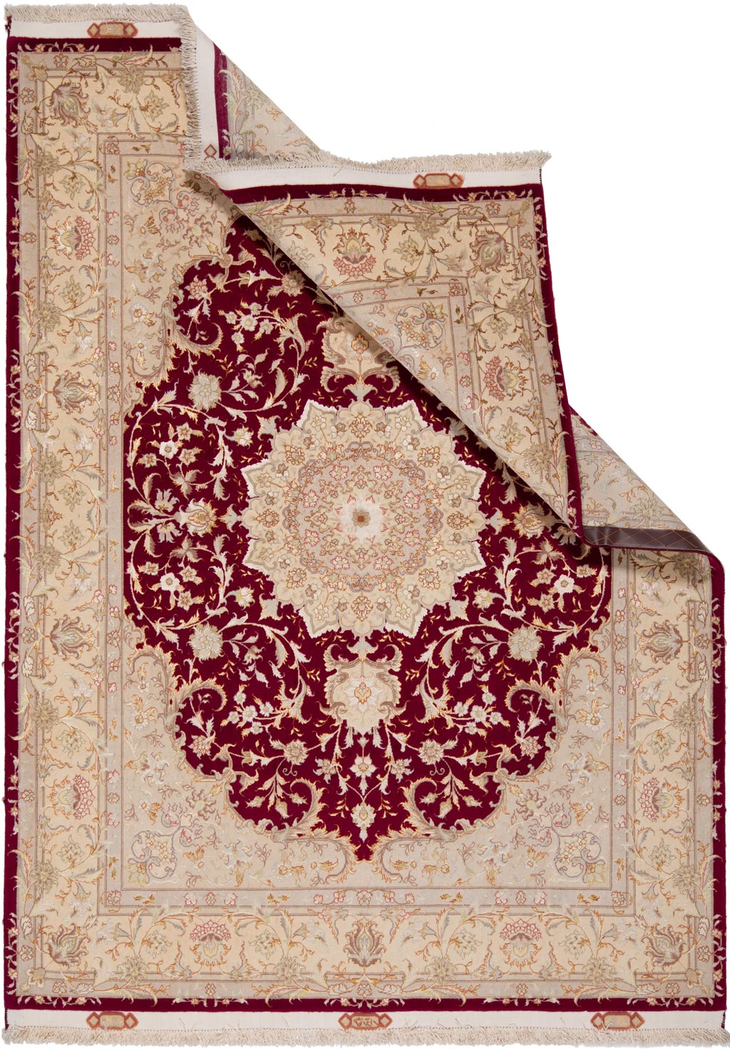 Carpetes persas Tabriz 50Raj | 202 x 145 cm