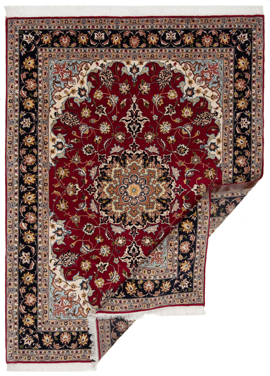 Alfombra persa Tabriz 50Raj | 209 x 157 cm