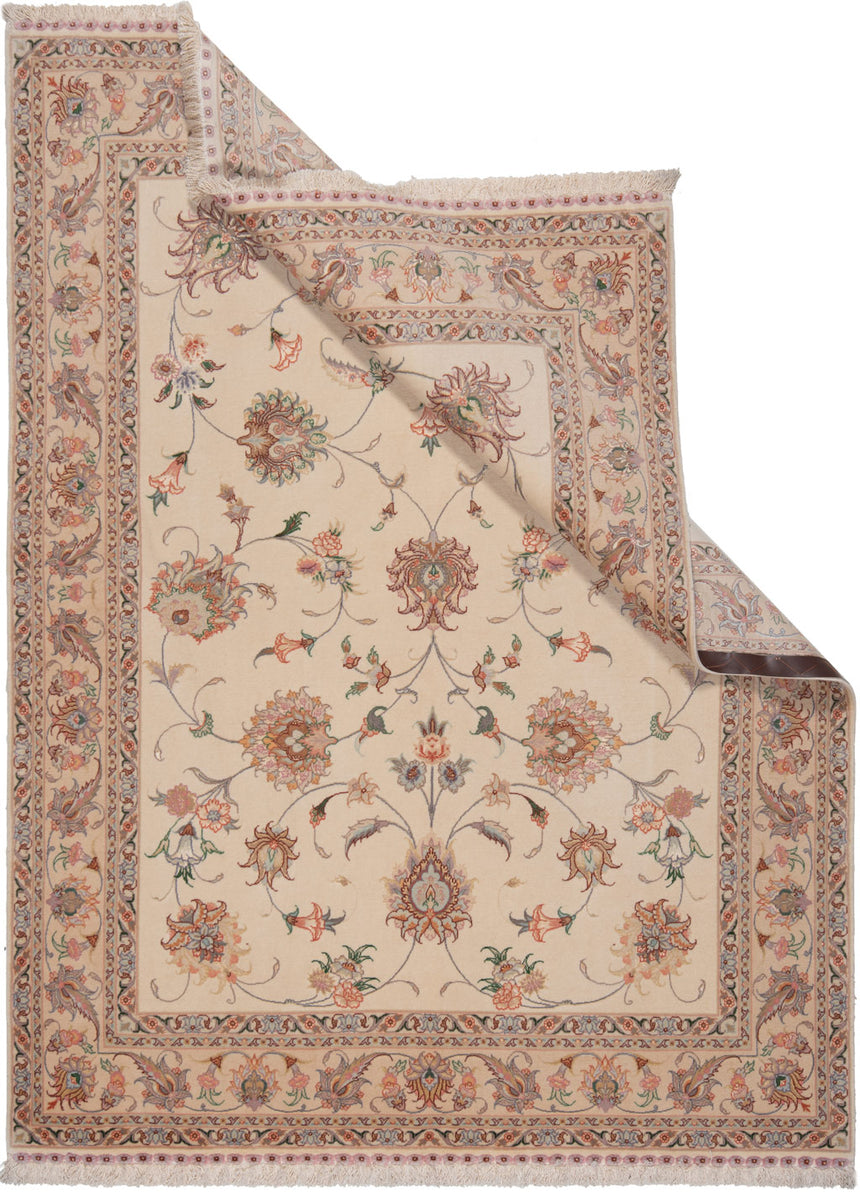 Alfombra persa Tabriz 50Raj | 202 x 150 cm