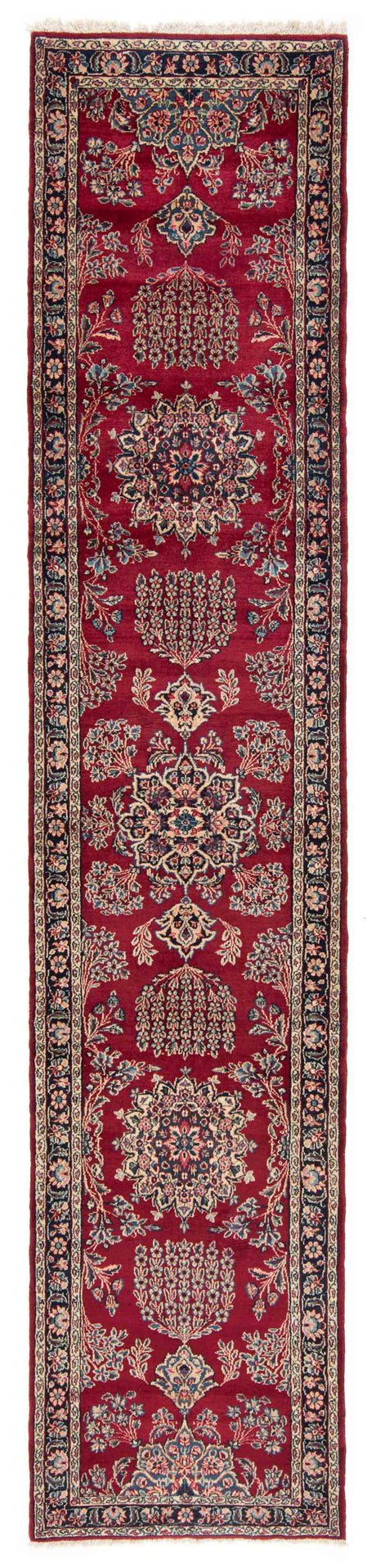 Kerman Alfombra Persa | 351 x 74 cm