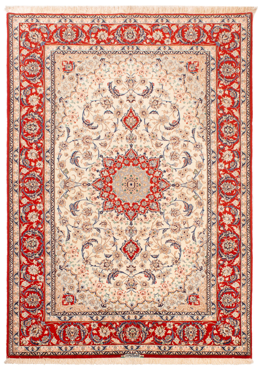 Alfombra Persa Exclusiva Isfahán | 227 x 152 cm