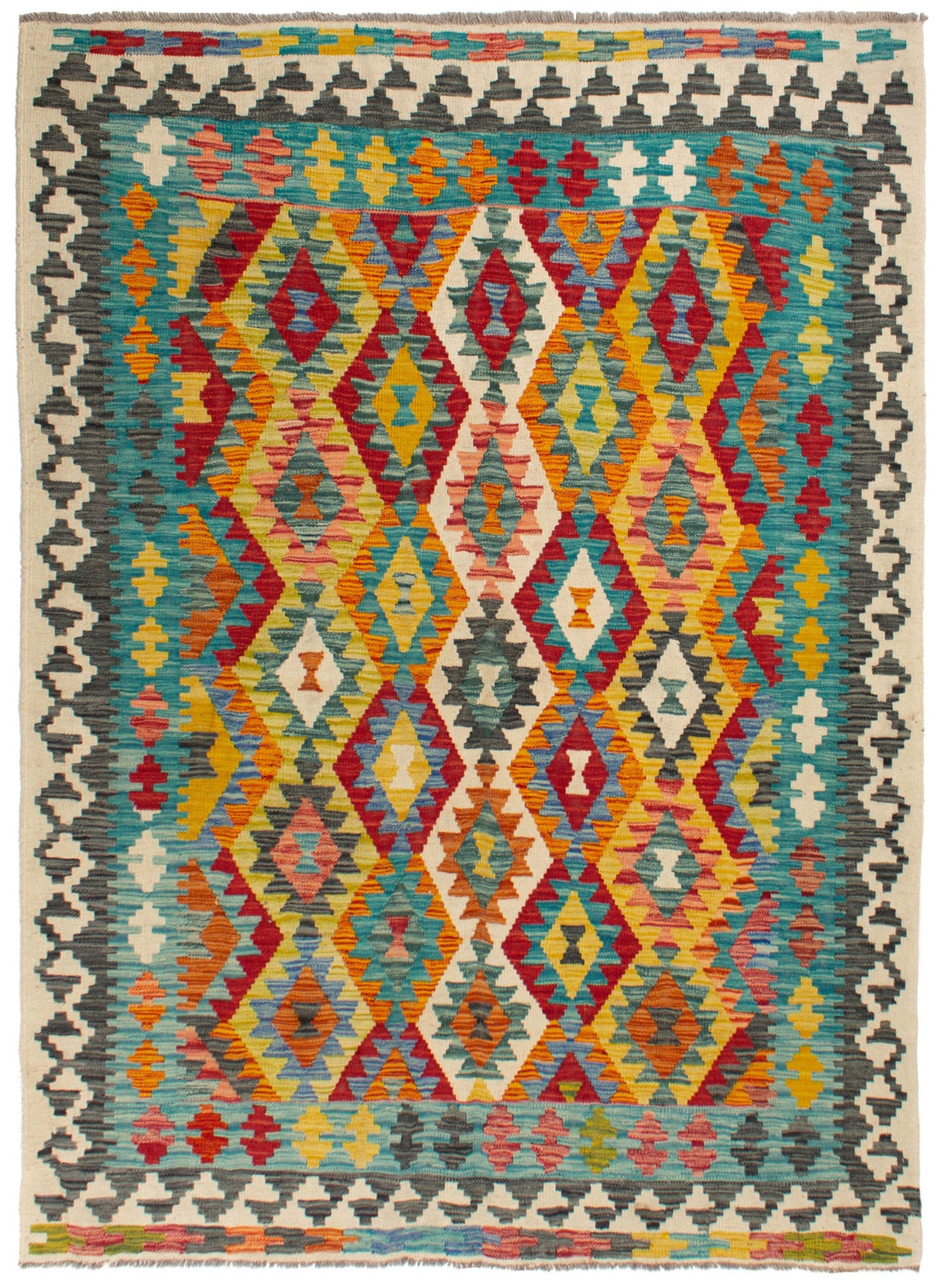 Kilim Afgano | 199 x 156 cm