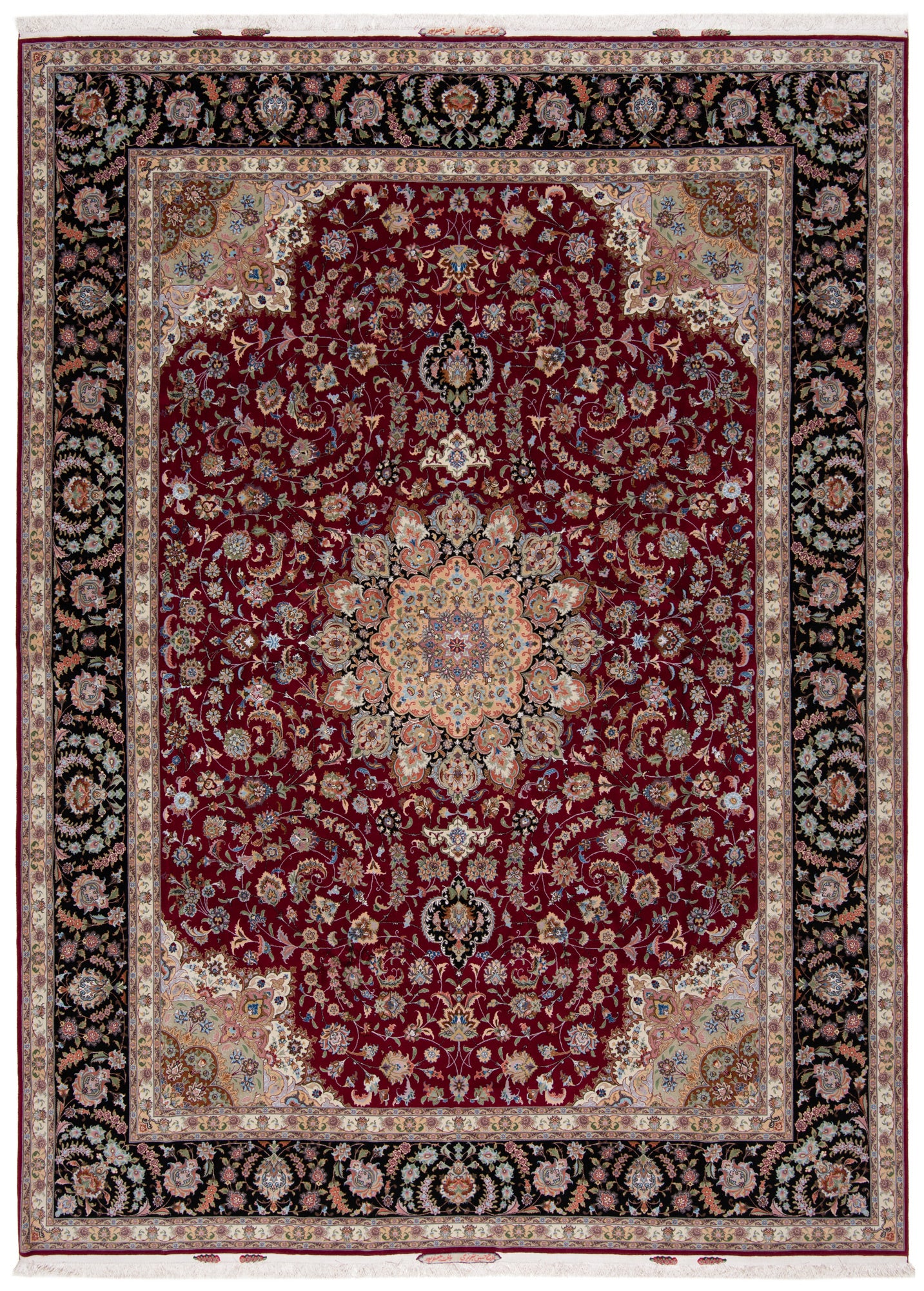 Alfombra persa Tabriz 50Raj | 410 x 300 cm