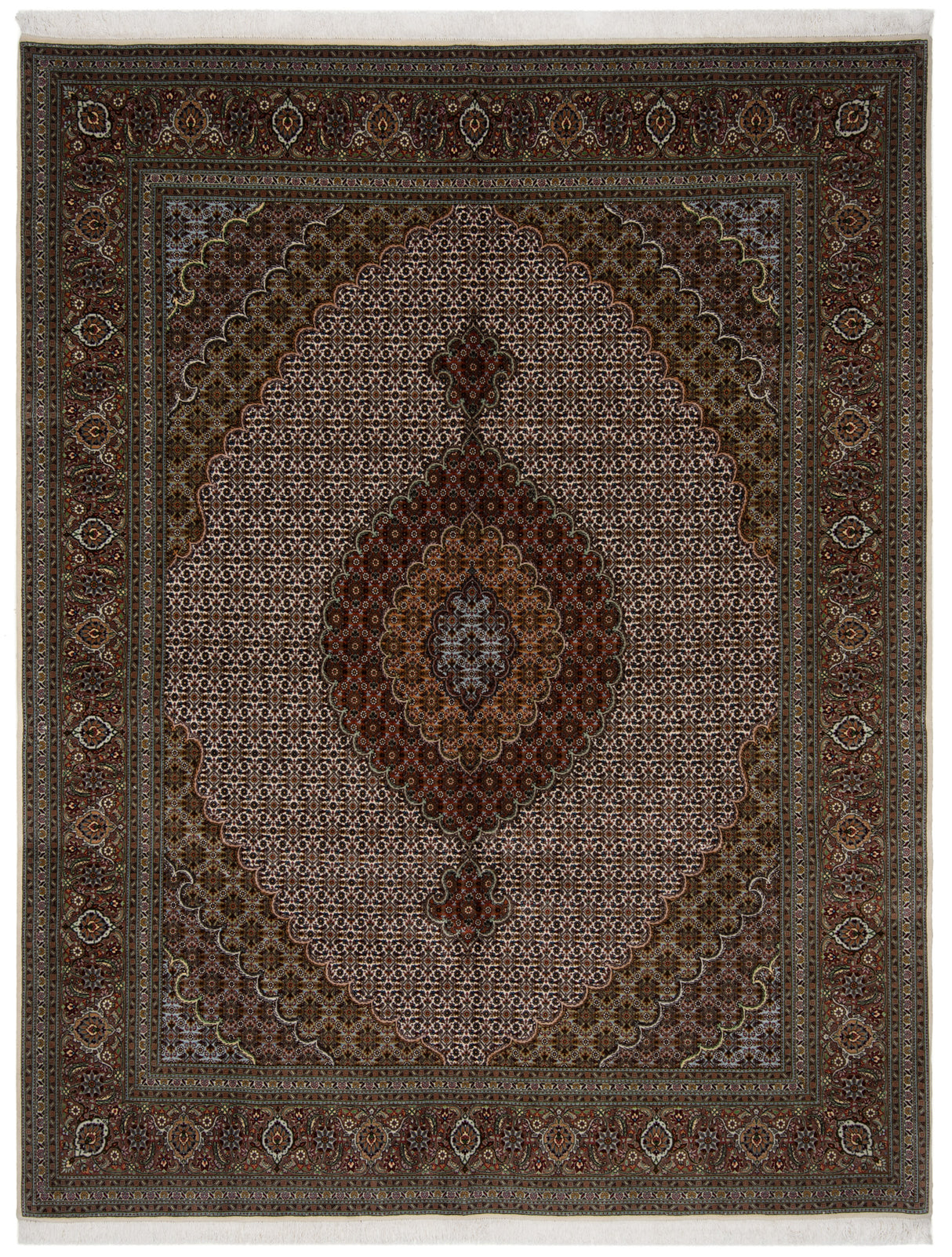 Alfombra persa Tabriz 50Raj | 263 x 203 cm
