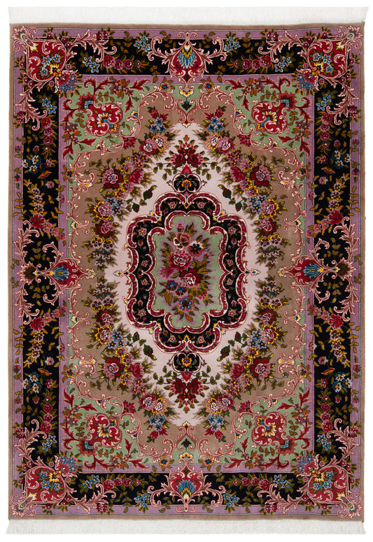 Alfombra persa Tabriz 50Raj | 215 x 155 cm