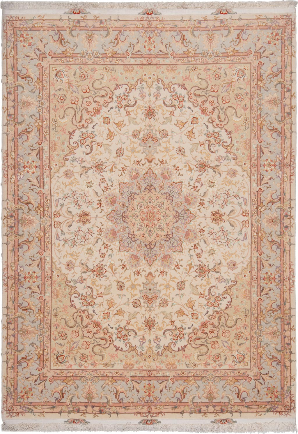 Alfombra persa Tabriz 50Raj | 206 x 150 cm