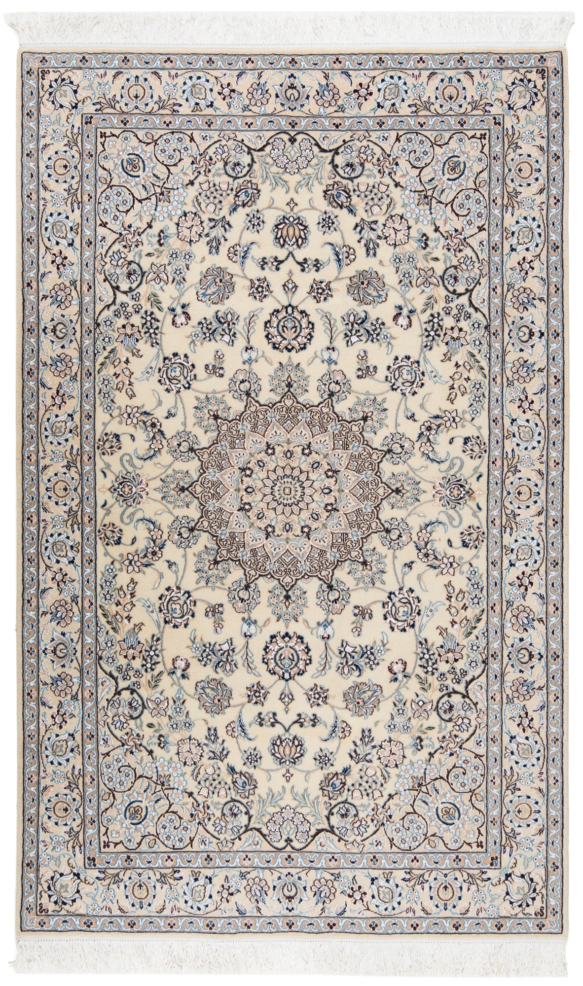 Alfombra persa Nain 9La | 210 x 129 cm