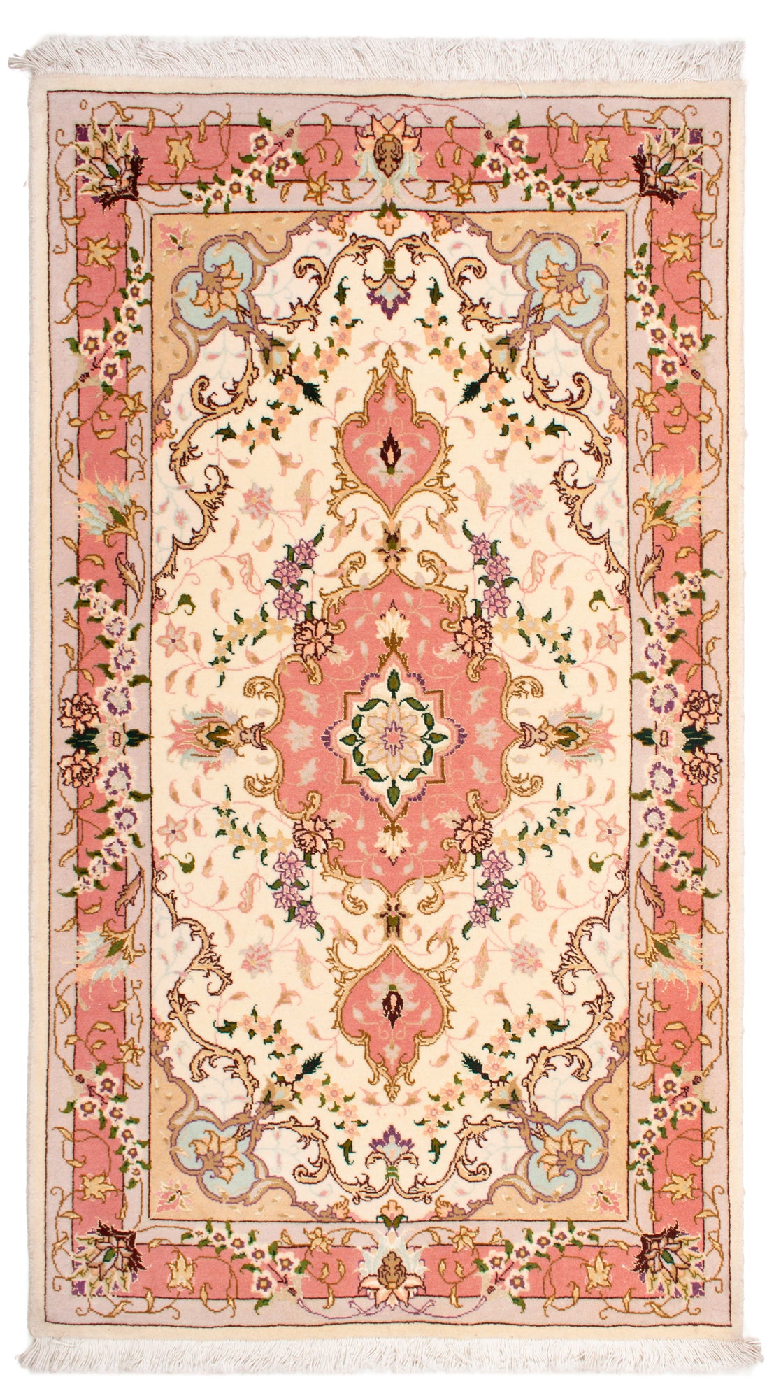 Carpetes persas Tabriz 50Raj | 131 x 73 cm