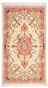 Alfombra Persa Tabriz 50Raj | 131 x 73 cm