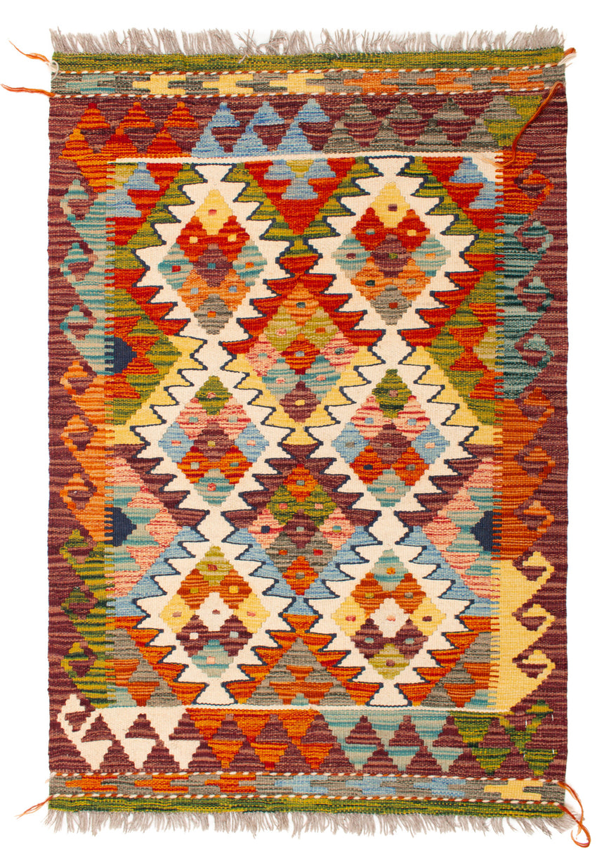 Kilim Afgano | 125 x 82 cm