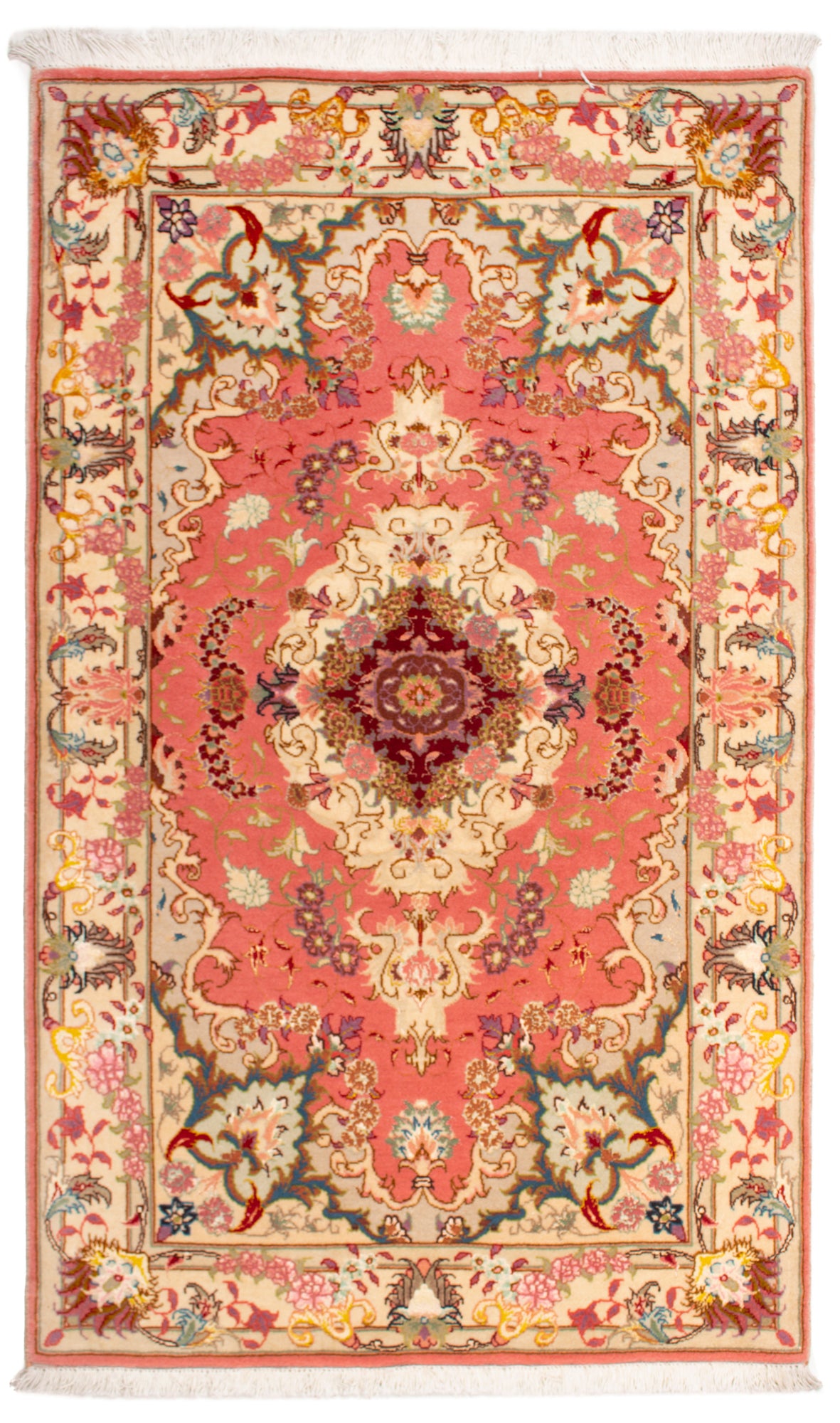 Carpetes persas Tabriz 50Raj | 126 x 75 cm