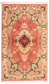 Alfombra Persa Tabriz 50Raj | 126 x 75 cm