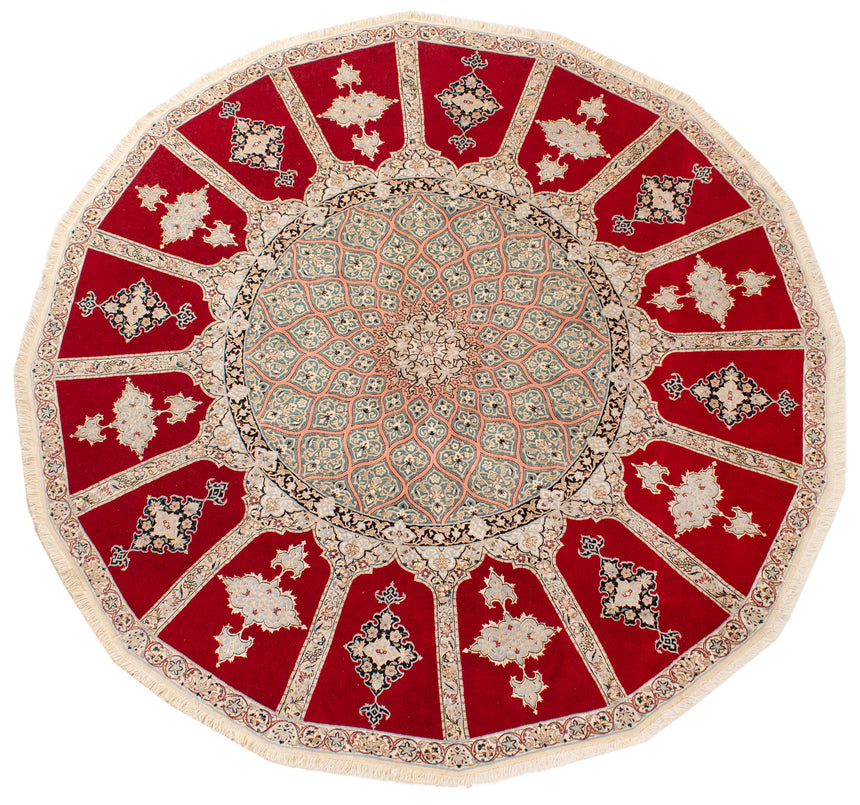 Nain 6La Persian Rug | Round 250 cm 