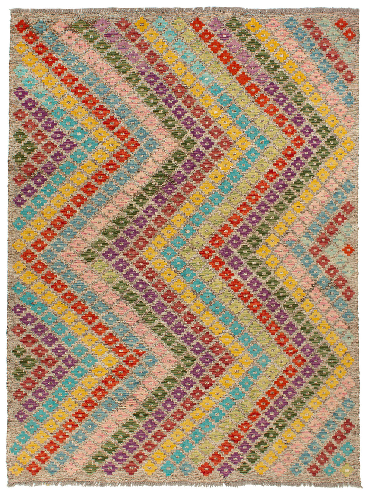 Kilim Afgano | 203 x 158 cm