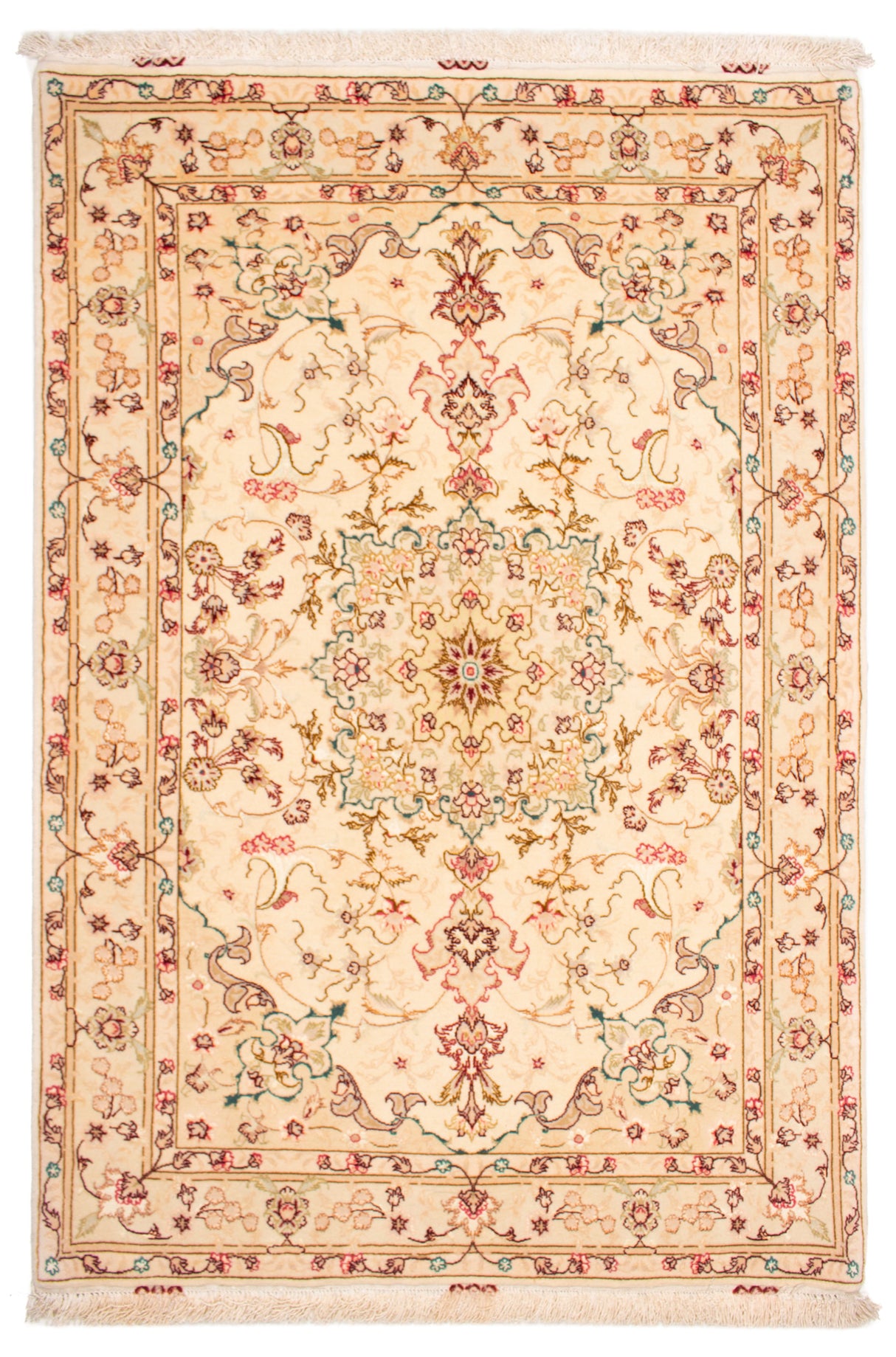 Alfombra Persa Tabriz 50Raj | 150 x 113 cm